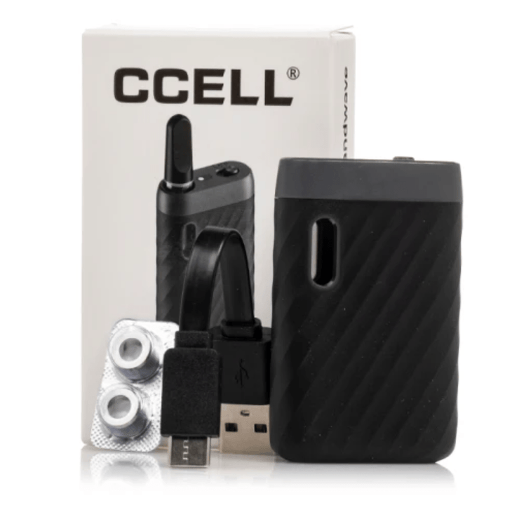 CCELL Sandwave Variable Voltage 510 Battery 400mAh / Midnight Black Winkler Vape SuperStore and Bong Shop Manitoba Canada