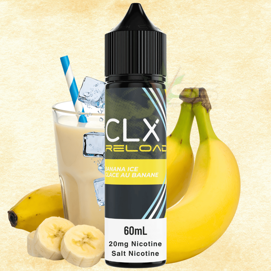 CLX Reload 60ml Salt-Banana Ice 60ml / 20mg/ml Winkler Vape SuperStore and Bong Shop Manitoba Canada
