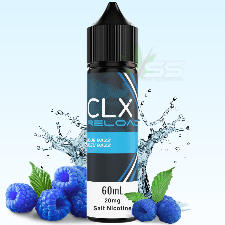 CLX Reload 60ml Salt-Blue Razz 60ml / 20mg/ml Winkler Vape SuperStore and Bong Shop Manitoba Canada