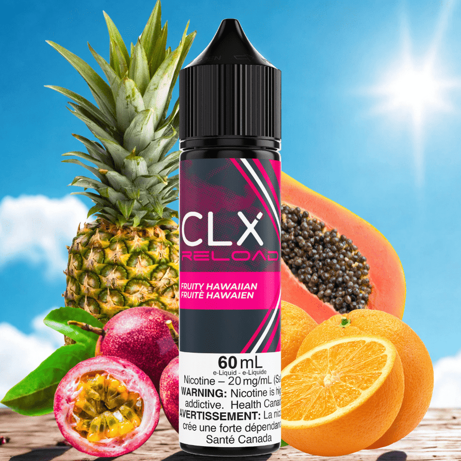CLX Reload 60ml Salt-Fruity Hawaiian 60ml / 20mg Winkler Vape SuperStore and Bong Shop Manitoba Canada