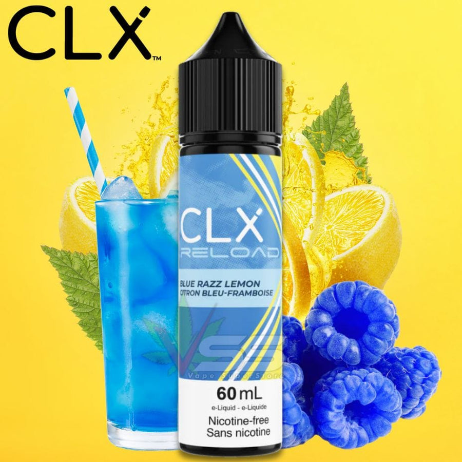 CLX Reload - Blue Razz Lemon 60ml / 0mg Winkler Vape SuperStore and Bong Shop Manitoba Canada