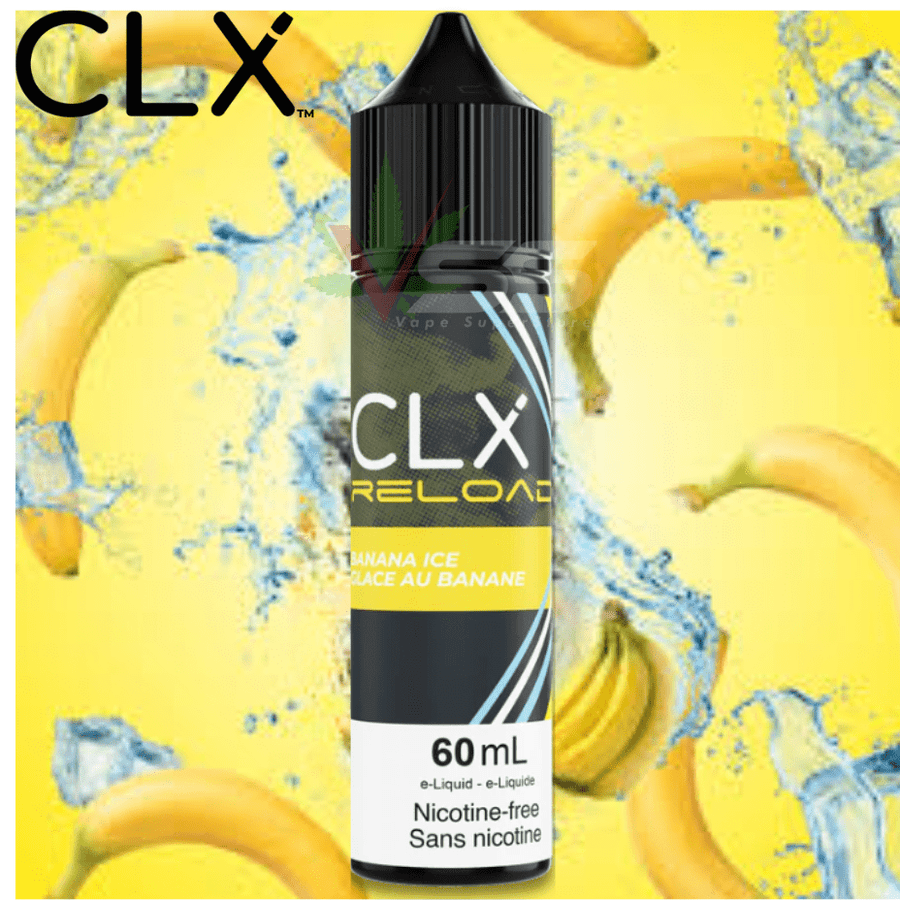 CLX Reload Freebase 60ml-Banana Ice 60mL / 3mg Winkler Vape SuperStore and Bong Shop Manitoba Canada
