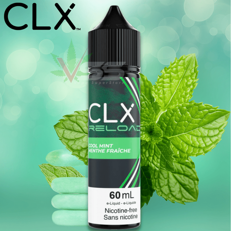 CLX Reload Freebase 60ml-Cool Mint 60ml / 3mg Winkler Vape SuperStore and Bong Shop Manitoba Canada