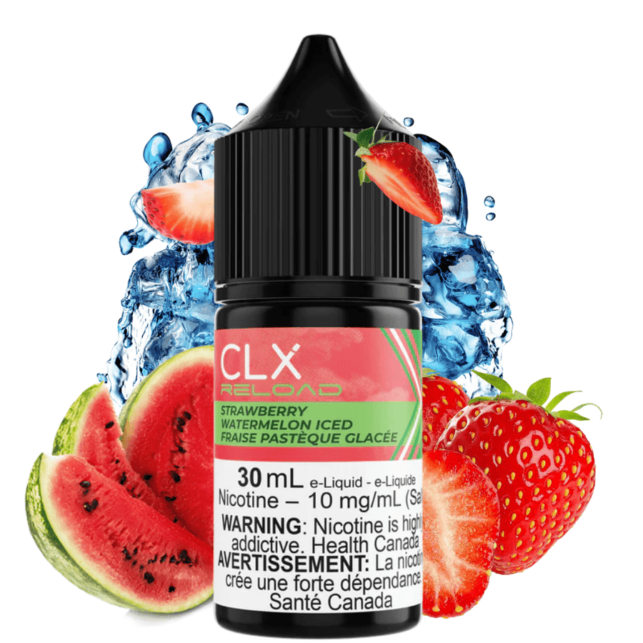 CLX Reload Salt Nic E-Liquid 30ml / 10mg CLX Reload Salts-Strawberry Watermelon Iced CLX Reload Salts-Strawberry Watermelon Iced - Canada online vape shop