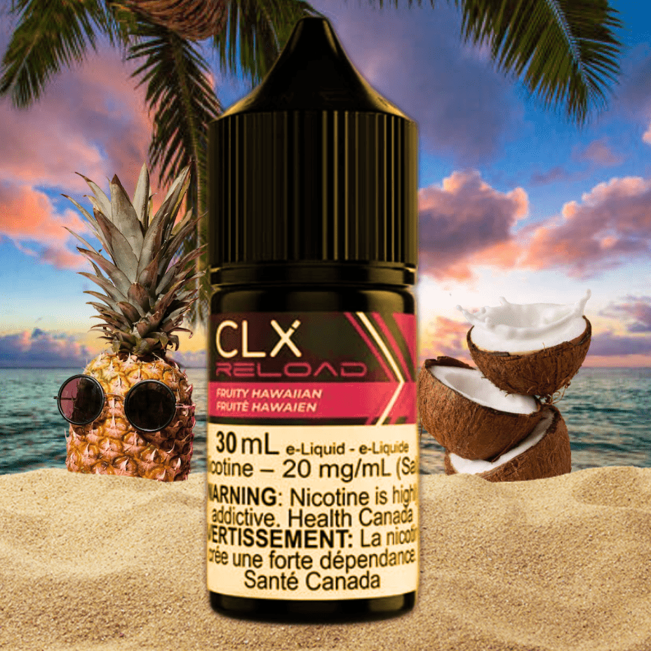 CLX Reload Salt Nic E-Liquid Fruity Hawaiian Salt by CLX Reload E-Liquid Fruity Hawaiian Salt by CLX Reload E-Liquid-Winkler Vape SuperStore