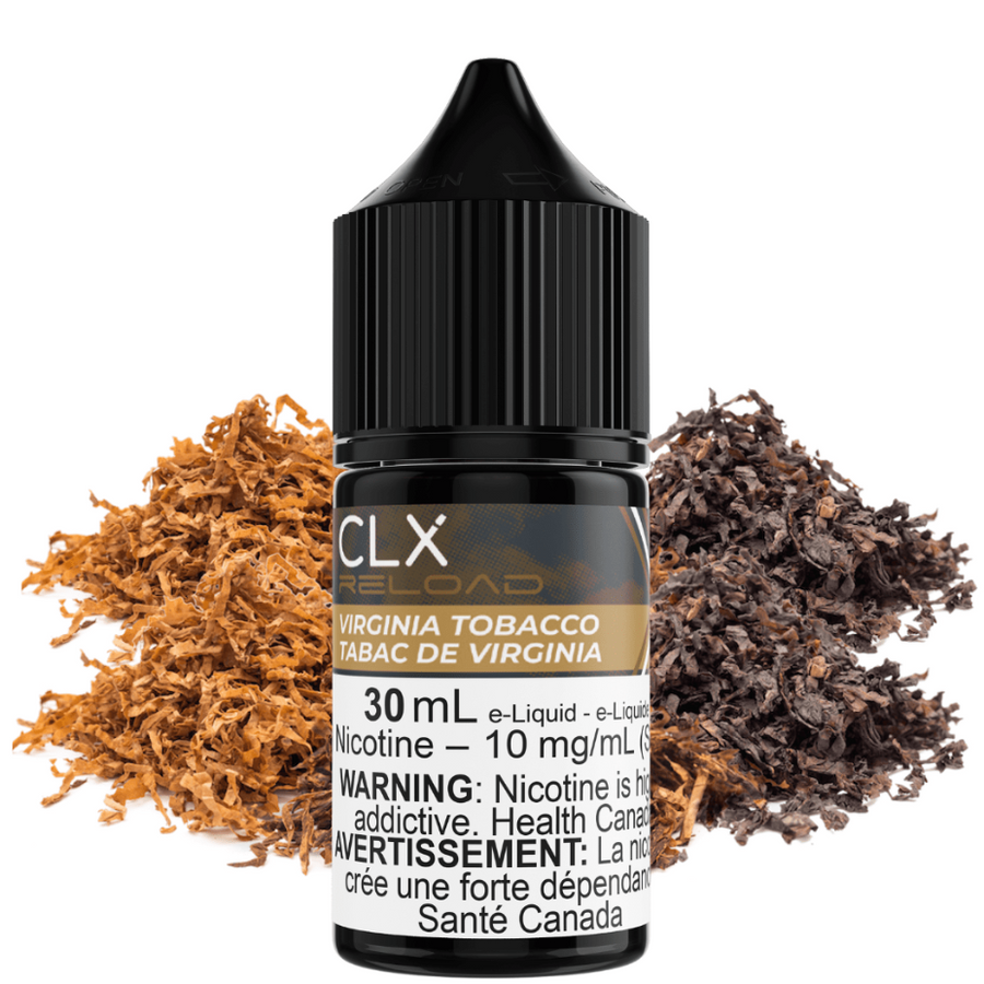 CLX Reload Salt Nic E-Liquid Virginia Tobacco Salt by CLX Reload E-Liquid Virginia Tobacco Salt by CLX Reload E-Liquid-Winkler Vape SuperStore 