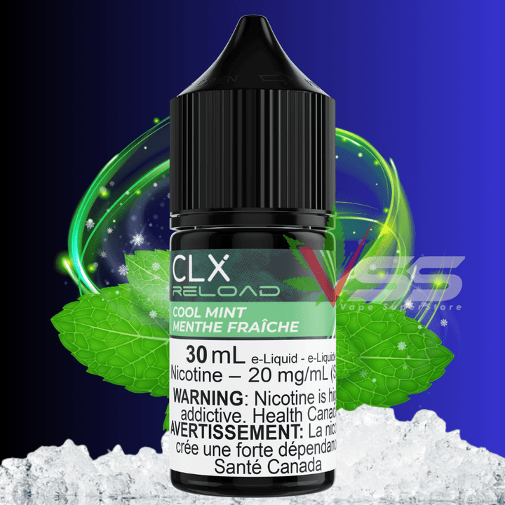 Cool Mint Salt by CLX Reload E-Liquid Winkler Vape SuperStore and Bong Shop Manitoba Canada