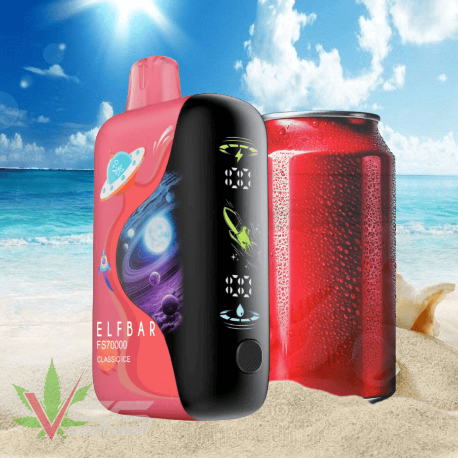 ELFBAR FS70K Disposable Vape - Classic Ice 70000 / 20mg Winkler Vape SuperStore and Bong Shop Manitoba Canada