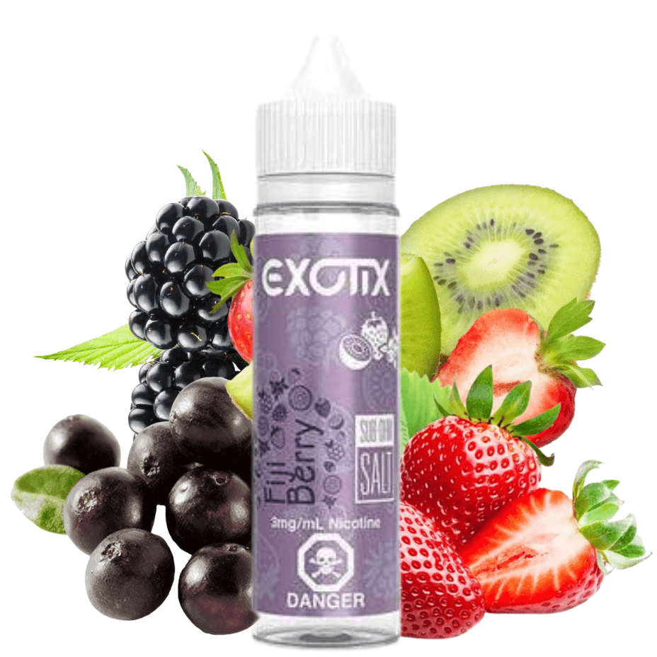Exotix E-Liquid Salt Nic E-Liquid Fiji Berry By Exotix E-Liquid Fiji Berry By Exotix E-Liquid-Winkler Vape SuperStore & Bong Shop, MB
