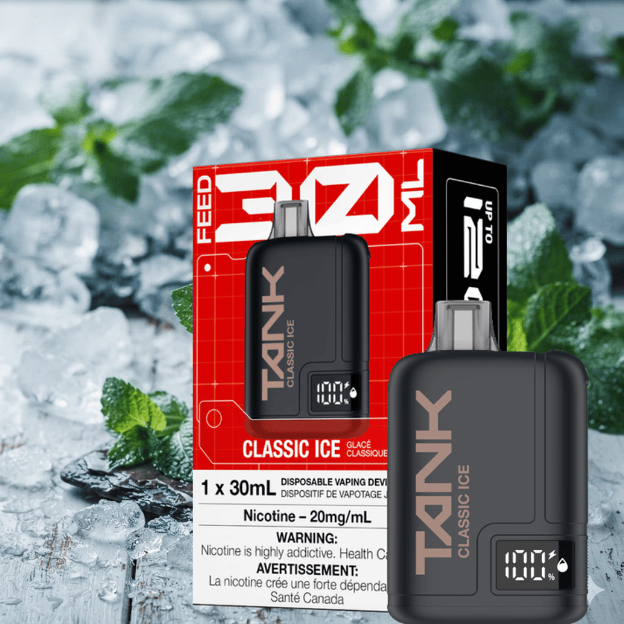 Feed Tank 120k Disposable Vape-Classic Ice 100000 Puffs / 20mg Winkler Vape SuperStore and Bong Shop Manitoba Canada