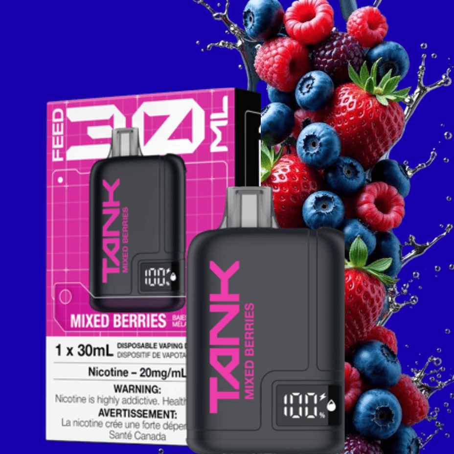 Feed Tank 120k Disposable Vape-Mixed Berries Winkler Vape SuperStore and Bong Shop Manitoba Canada
