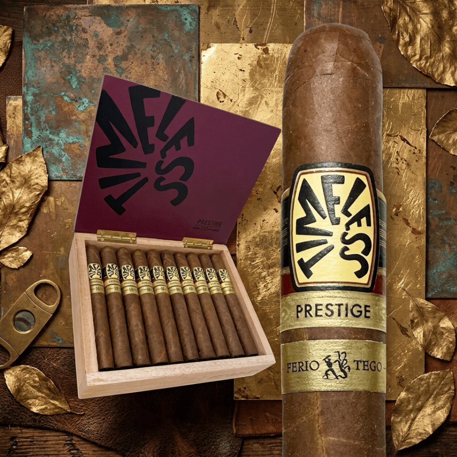 Ferio Tego Timeless Prestige Robusto Cigar 4.75x52 Robusto Winkler Vape SuperStore and Bong Shop Manitoba Canada