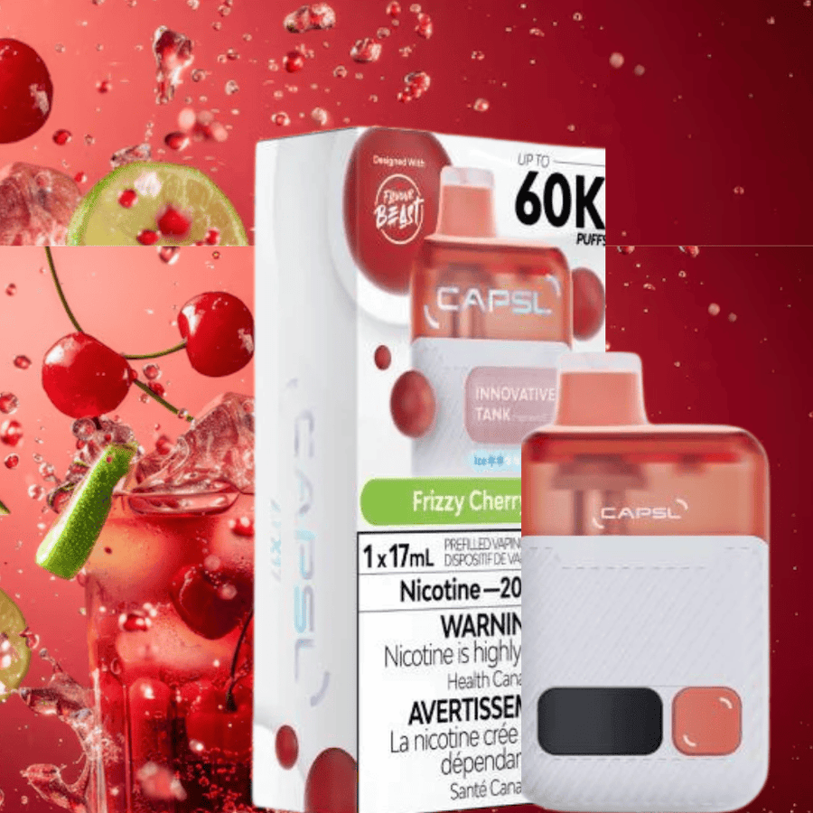 Flavour Beast CAPSL AFX17 60K Disposable Vape-Frizzy Cherry Lime 20mg/ml / 60K Winkler Vape SuperStore and Bong Shop Manitoba Canada