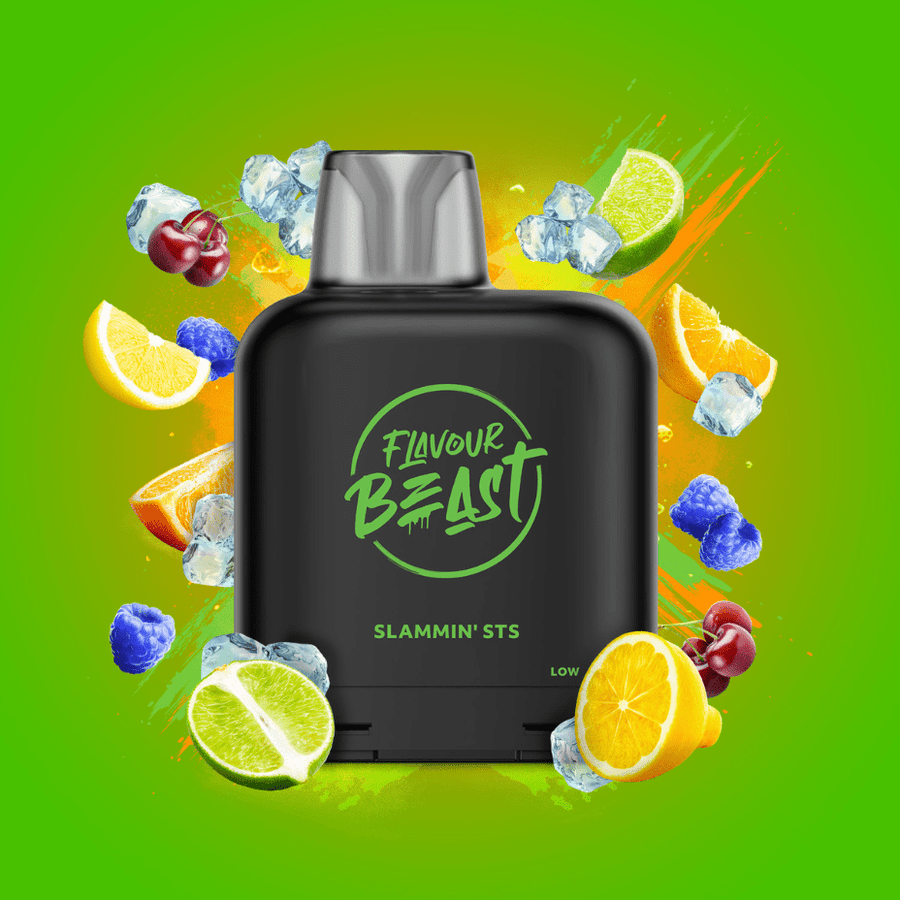 Flavour Beast Closed Pod Systems 20mg / 7000 Puffs Level X Flavour Beast Pod-Slammin' STS Level X Flavour Beast Pod-Slammin' STS-Winkler Vape SuperStore MB