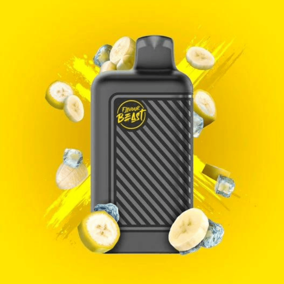 Flavour Beast Disposables 20mg / 8000 Puffs Flavour Beast Beast Mode 8K Disposable-Bussin' Banana Iced Flavour Beast Beast Mode 8K Disposable-Bussin' Banana Iced-Winkler Vape