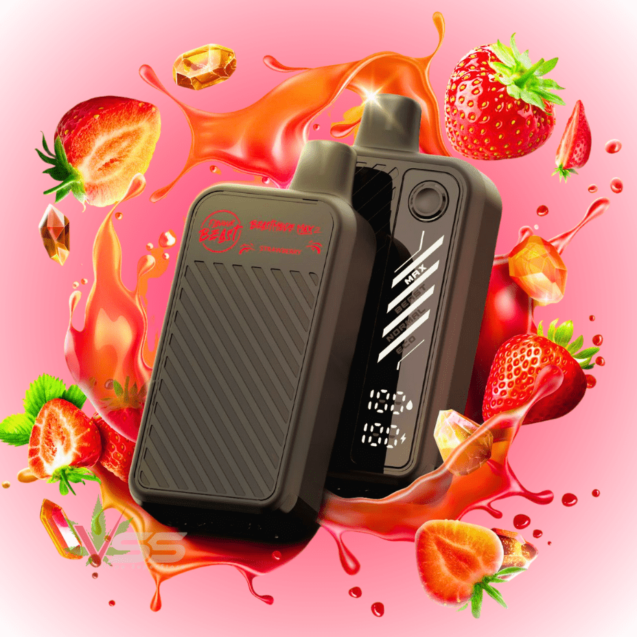 Flavour Beast Max 2 Disposable Vape-Gushin Strawberry 20mg / 50000 Puffs Winkler Vape SuperStore and Bong Shop Manitoba Canada