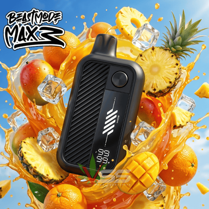 Flavour Beast Mode Max 3 60K Disposable Vape - Twisted Tropical KO Ice 60000 Puffs / 20mg Winkler Vape SuperStore and Bong Shop Manitoba Canada