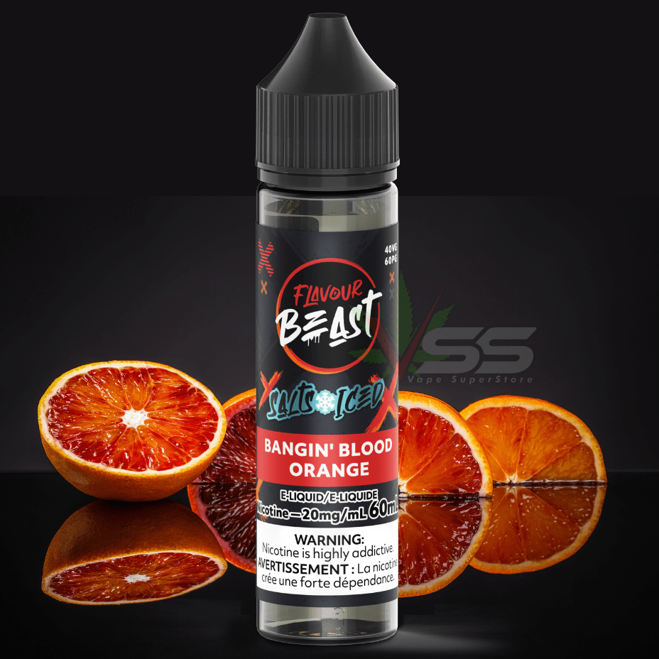 Flavour Beast Salt - Bangin' Blood Orange 60ml 60ml / 20mg/ml Winkler Vape SuperStore and Bong Shop Manitoba Canada
