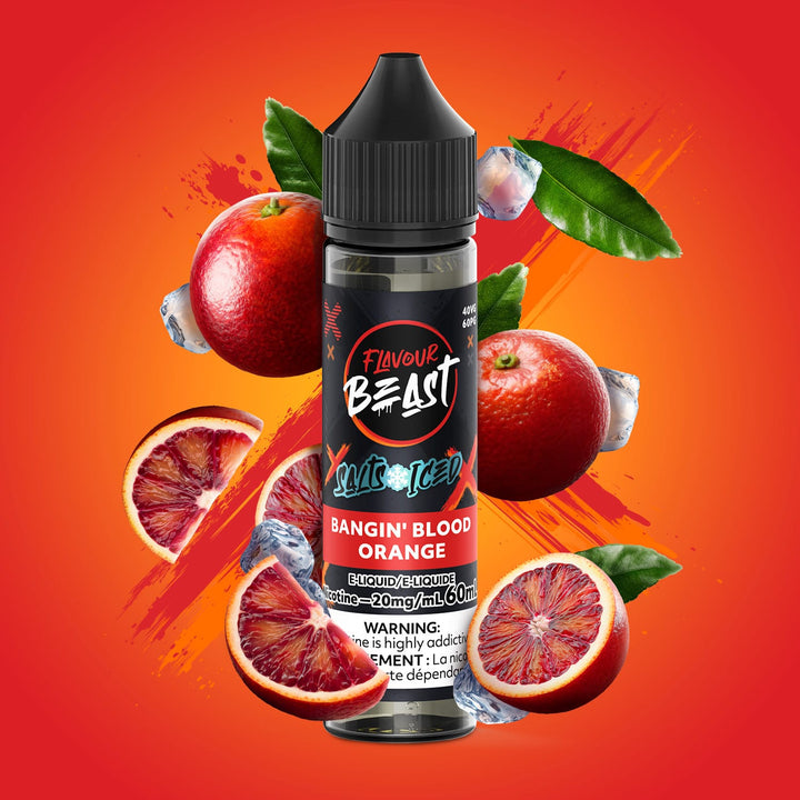 Flavour Beast Salt - Bangin' Blood Orange 60ml 60ml / 20mg Winkler Vape SuperStore and Bong Shop Manitoba Canada