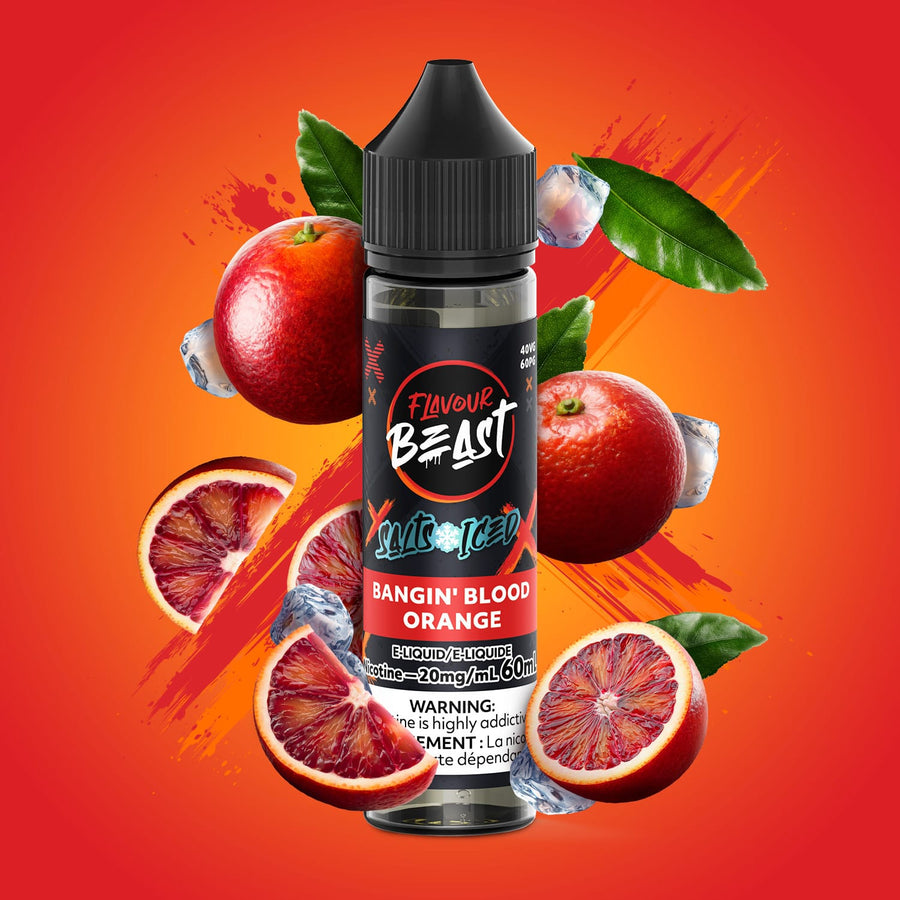 Flavour Beast Salt - Bangin' Blood Orange 60ml 60ml / 20mg Winkler Vape SuperStore and Bong Shop Manitoba Canada