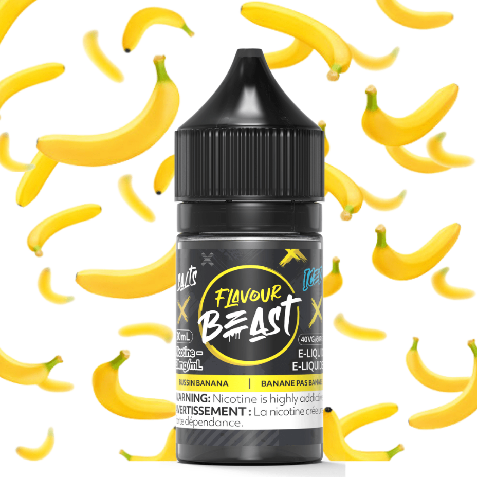 Flavour Beast Salt Nic E-Liquid 20mg Bussin Banana Salt by Flavour Beast E-liquid Bussin Banana Salt by Flavour Beast E-liquid-Winkler Vape SuperStore