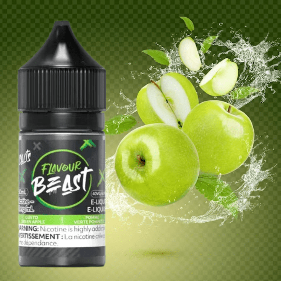 Flavour Beast Salts Salt Nic E-Liquid 30ml / 20mg Gusto Green Apple Salts by Flavour Beast E-Liquid Gusto Green Apple Salts by Flavour Beast-Steinbach Vape SuperStore