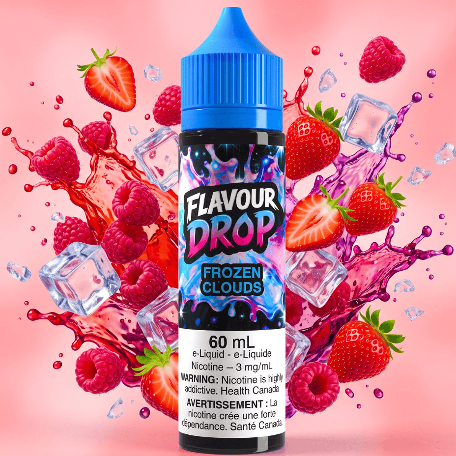 Flavour Drop E-Liquid - Frozen Clouds 60ml / 6mg Winkler Vape SuperStore and Bong Shop Manitoba Canada