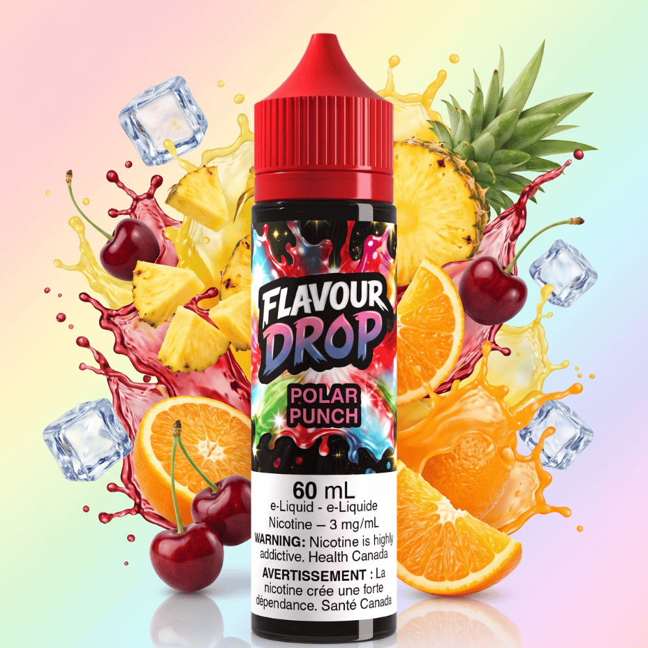 Flavour Drop E-Liquid - Polar Punch 60ml / 6mg Winkler Vape SuperStore and Bong Shop Manitoba Canada