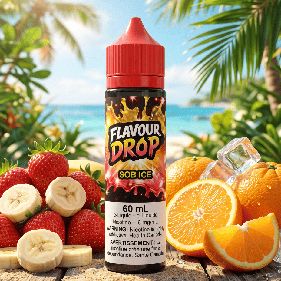 Flavour Drop E-Liquid - SOB Ice 60mL / 3mg Winkler Vape SuperStore and Bong Shop Manitoba Canada