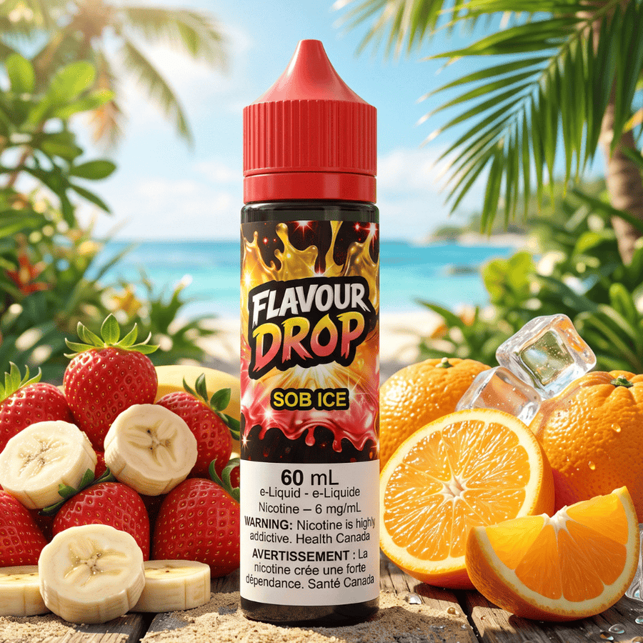 Flavour Drop E-Liquid - SOB Ice 60mL / 3mg Winkler Vape SuperStore and Bong Shop Manitoba Canada