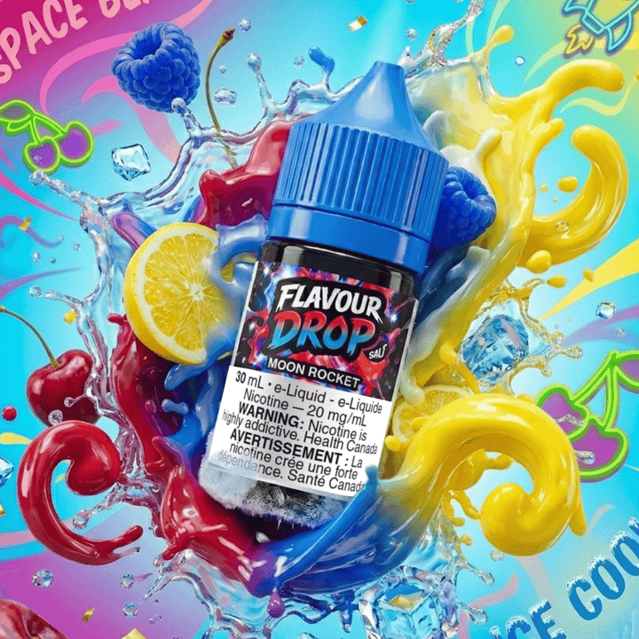 Flavour Drop Salts - Moon Rocket 30mL / 20mg Winkler Vape SuperStore and Bong Shop Manitoba Canada