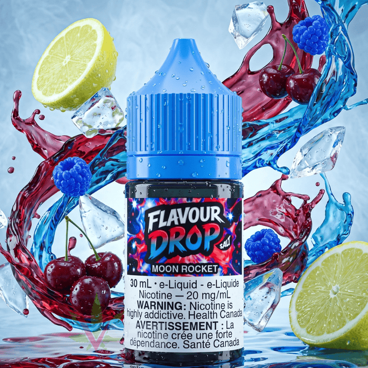 Flavour Drop Salts - Moon Rocket 30mL / 20mg Winkler Vape SuperStore and Bong Shop Manitoba Canada