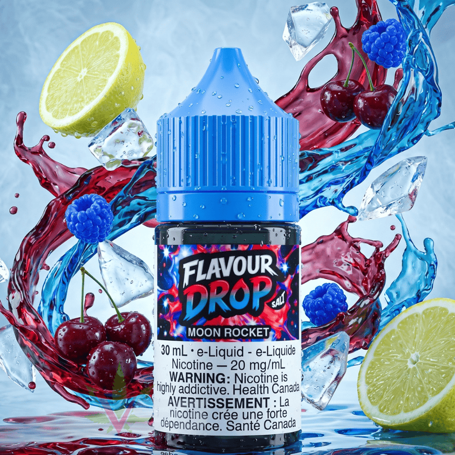 Flavour Drop Salts - Moon Rocket 30mL / 20mg Winkler Vape SuperStore and Bong Shop Manitoba Canada