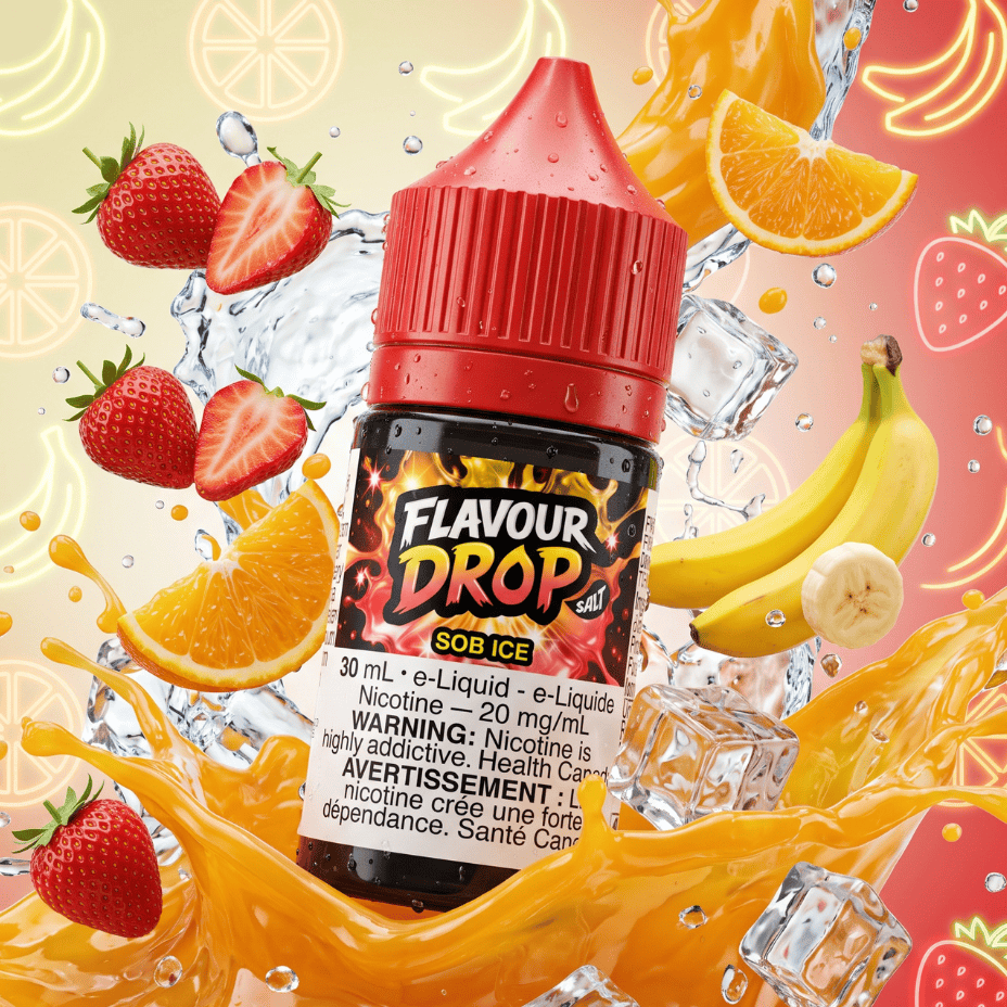 Flavour Drop Salts - SOB Ice 30mL / 20mg Winkler Vape SuperStore and Bong Shop Manitoba Canada