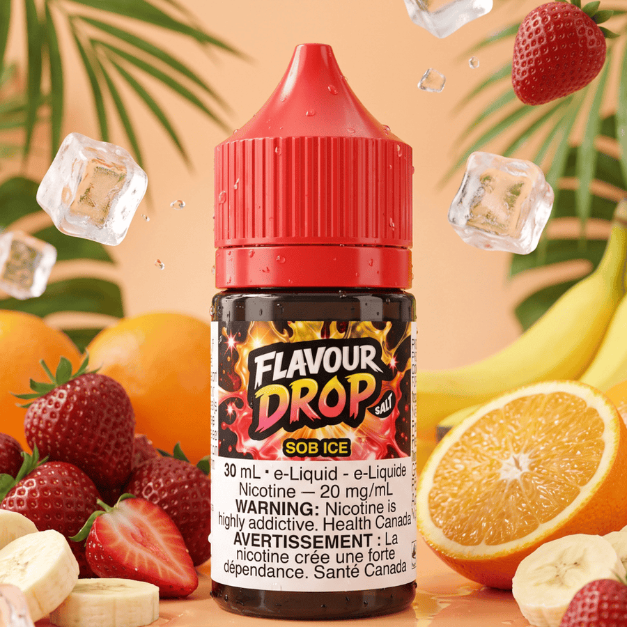 Flavour Drop Salts - SOB Ice 30mL / 20mg Winkler Vape SuperStore and Bong Shop Manitoba Canada