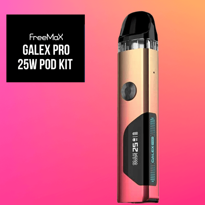 Freemax Galex Pro Pod Kit-25W Pink Gold Winkler Vape SuperStore and Bong Shop Manitoba Canada