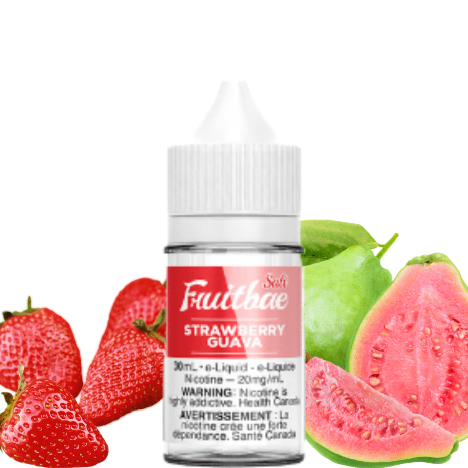 Fruitbae Salt E-Liquid Fruitbae Salt E-Liquid 30ML / 12mg Strawberry Guava by Fruitbae Salt Strawberry Guava Nic Salts by Fruitbae-Winkler Vape SuperStore Manitoba