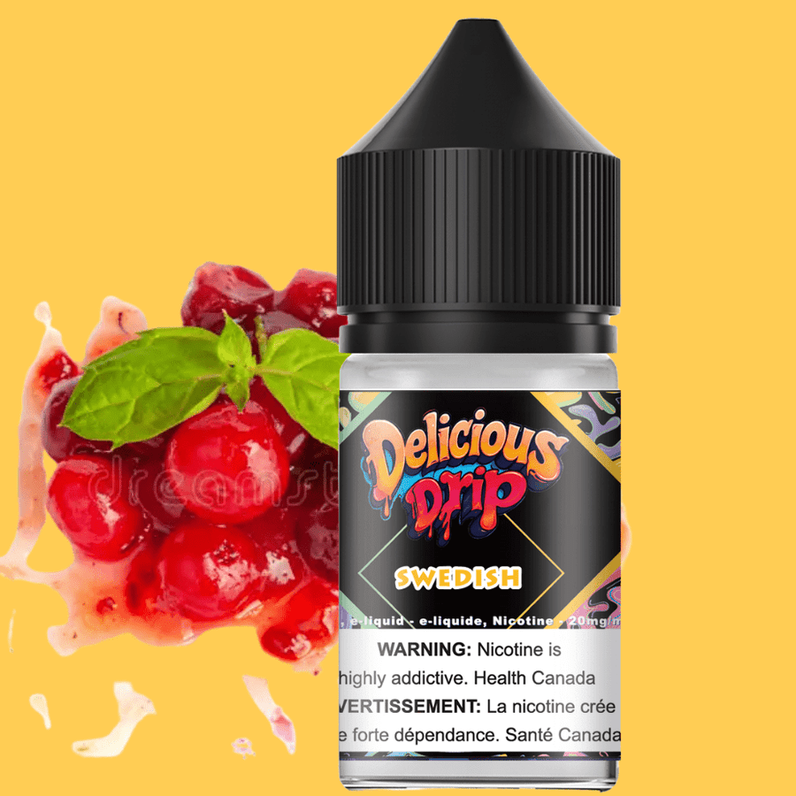 Gcore Delicious Drip Salt-Swedish 30ml / 20mg Winkler Vape SuperStore and Bong Shop Manitoba Canada