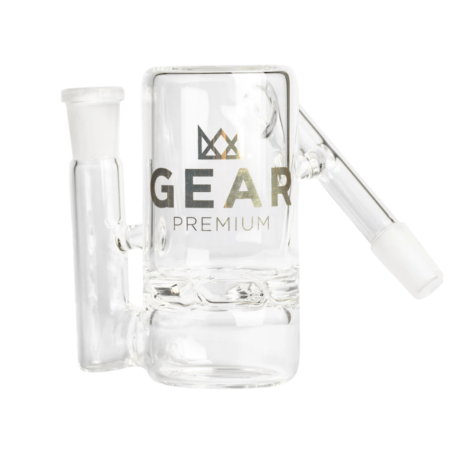 Gear Premium 45 Degree Turbine Ash Catcher 14mm 14mm Winkler Vape SuperStore and Bong Shop Manitoba Canada