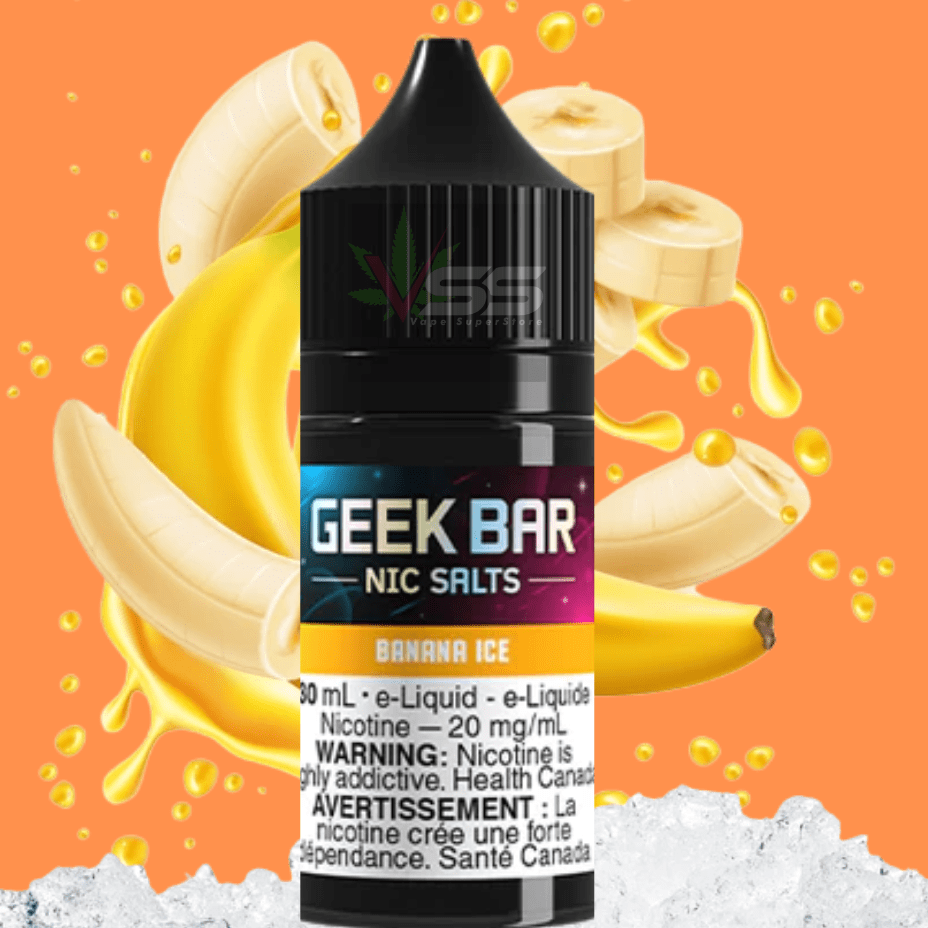 Geek Bar Nic Salt-Banana Ice Winkler Vape SuperStore and Bong Shop Manitoba Canada