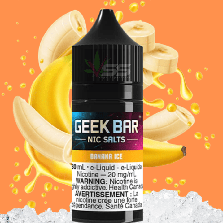 Geek Bar Nic Salt-Banana Ice Winkler Vape SuperStore and Bong Shop Manitoba Canada