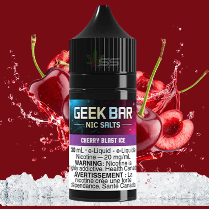 Geek Bar Nic Salt-Cherry Blast Ice Winkler Vape SuperStore and Bong Shop Manitoba Canada