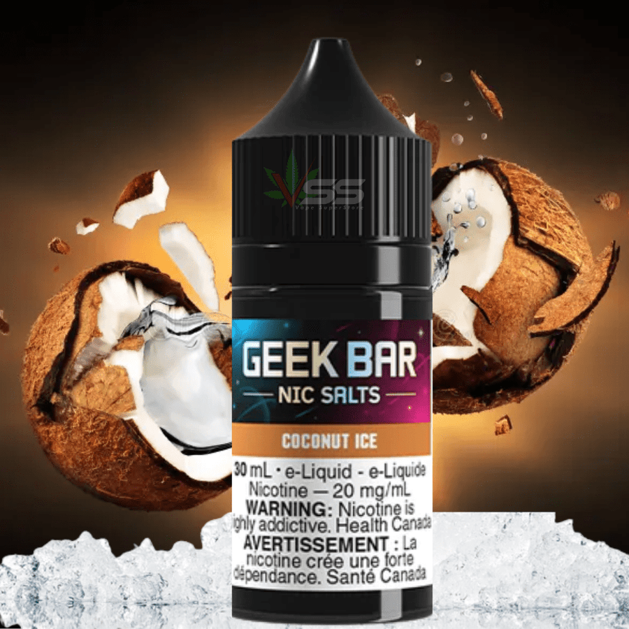 Geek Bar Nic Salt-Coconut Ice Winkler Vape SuperStore and Bong Shop Manitoba Canada