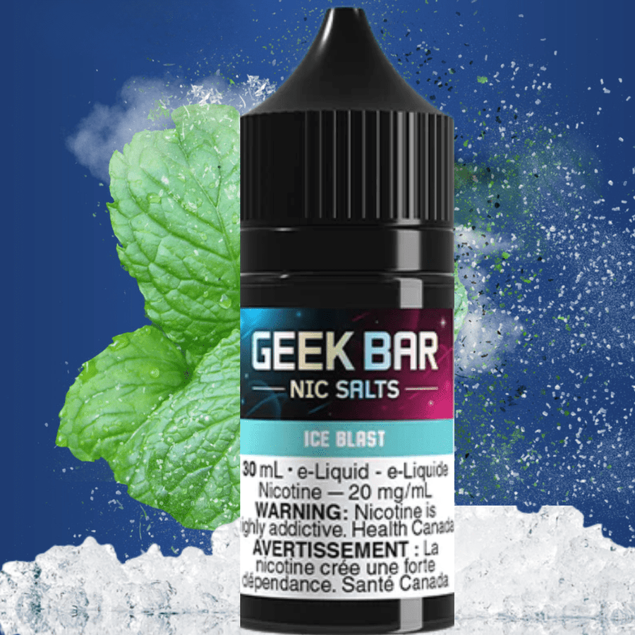 Geek Bar Nic Salt-Ice Blast Winkler Vape SuperStore and Bong Shop Manitoba Canada