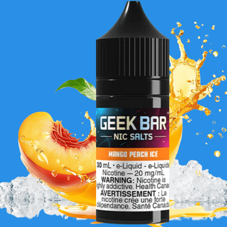 Geek Bar Nic Salt-Mango Peach Ice Winkler Vape SuperStore and Bong Shop Manitoba Canada