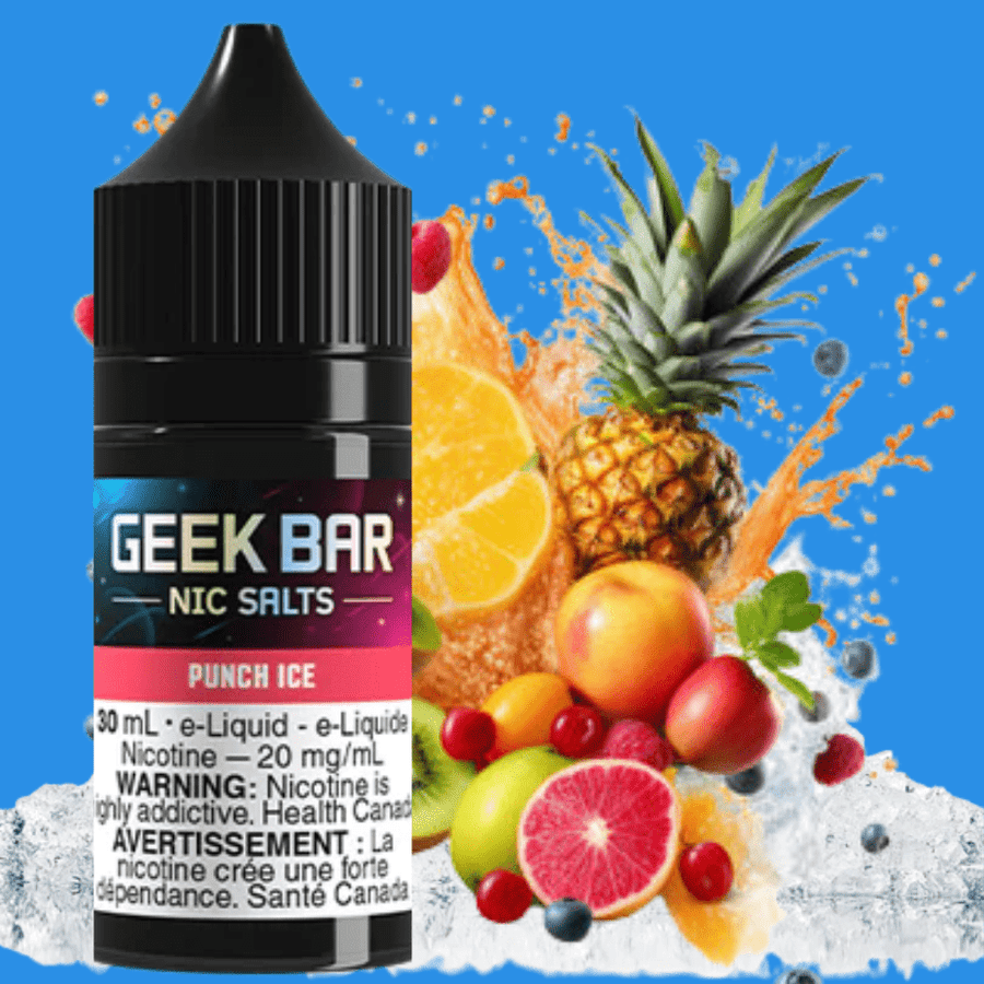 Geek Bar Nic Salt-Punch Ice Winkler Vape SuperStore and Bong Shop Manitoba Canada