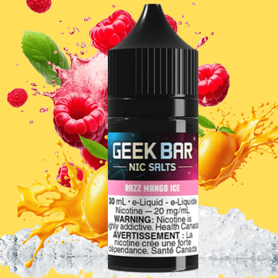Geek Bar Nic Salt-Razz Mango Ice Winkler Vape SuperStore and Bong Shop Manitoba Canada