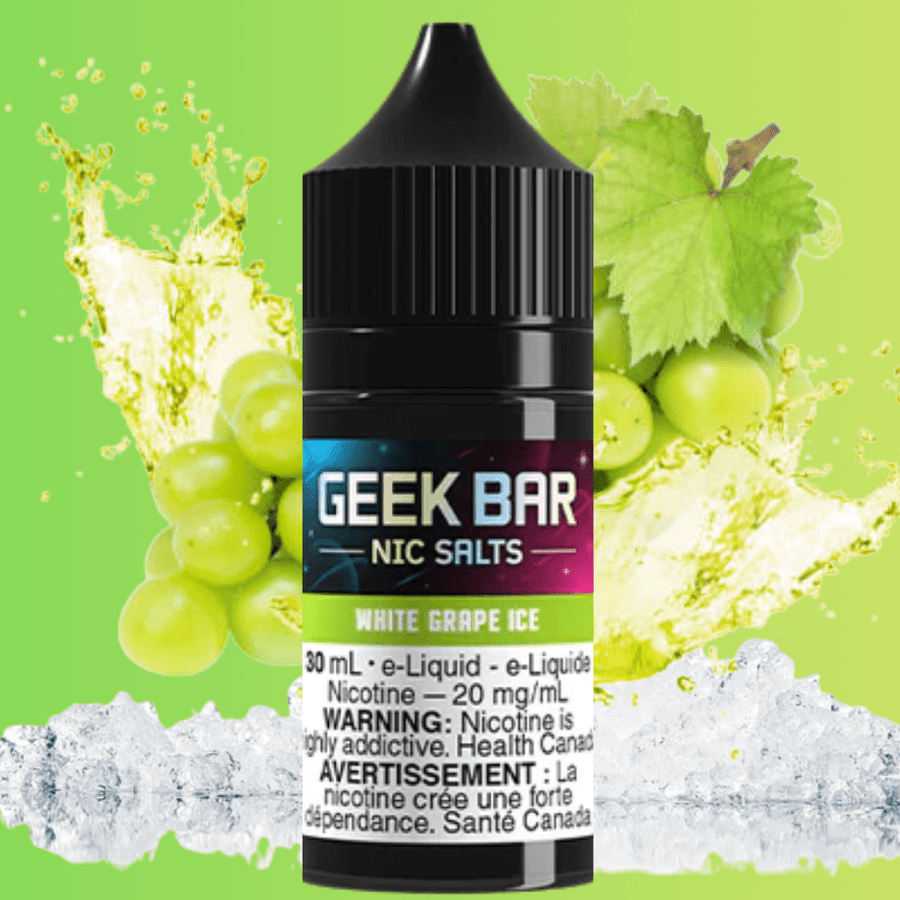 Geek Bar Nic Salt-White Grape Ice Winkler Vape SuperStore and Bong Shop Manitoba Canada