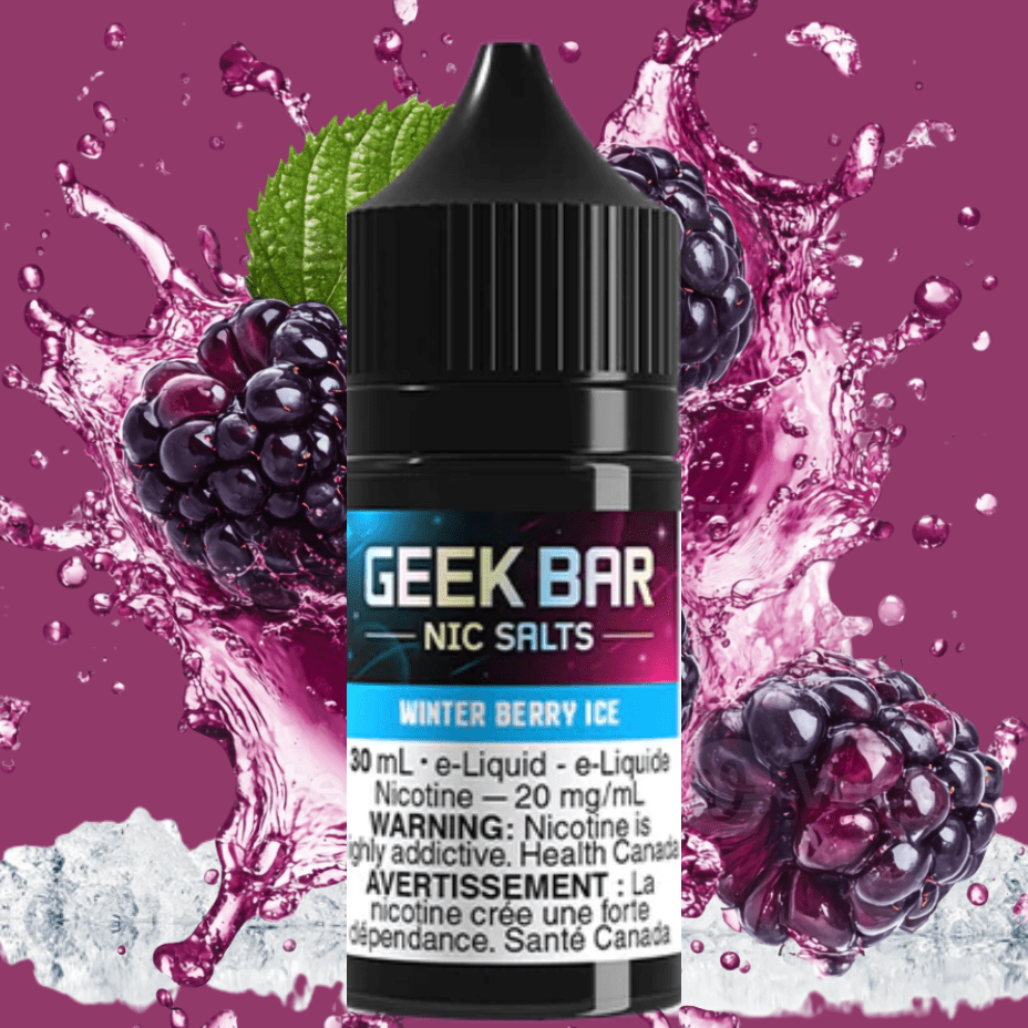 Geek Bar Nic Salt-Winter Berry Ice Winkler Vape SuperStore and Bong Shop Manitoba Canada