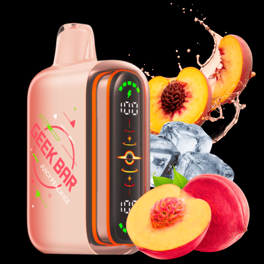 Geek Bar Pulse 2 80K Disposable Vape - Juicy Peach Ice 80000 Puffs / 20mg Winkler Vape SuperStore and Bong Shop Manitoba Canada